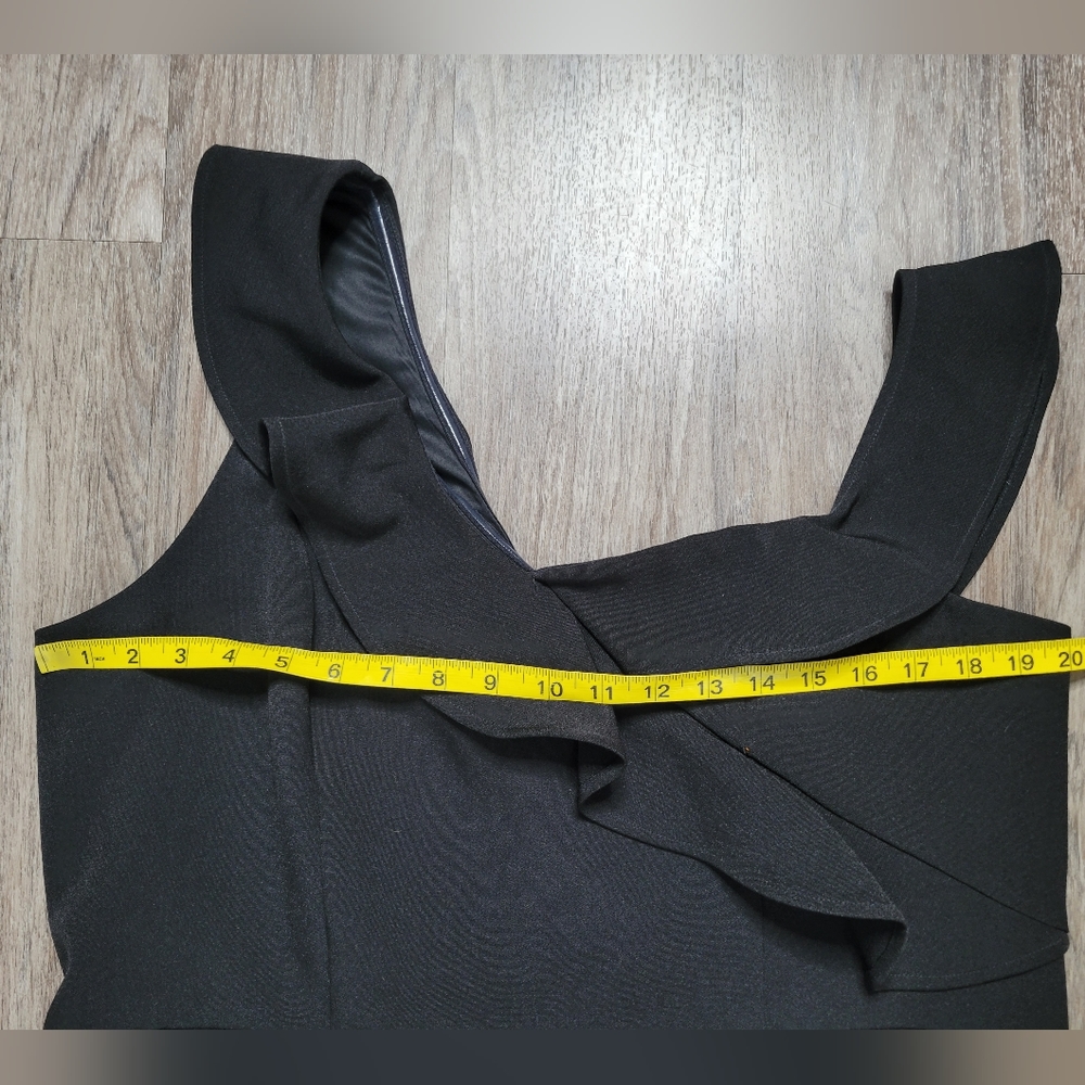 Express Black One-Shoulder Ruffle Dress - Picture 13 of 16
